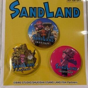 SD Comic Con 2023 SandLand Pins /  BRAND NEW